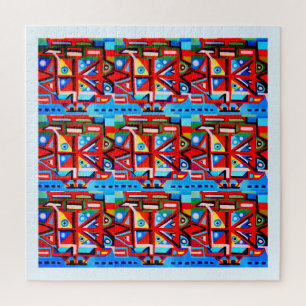 Alien reiscode art. legpuzzel