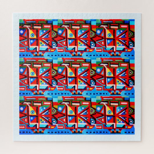 Alien reiscode art. legpuzzel (Verticaal)