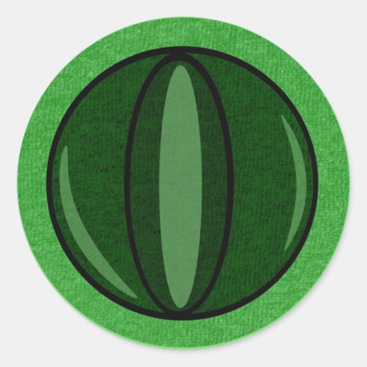 Alien Reptile Eye Sticker (Voorkant)