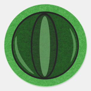 Alien Reptile Eye Sticker