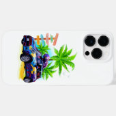 Alien rijden in een mini-auto Case-Mate iPhone case (Achterkant (horizontaal))