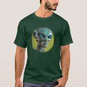 Alien Robot T-shirt (Voorkant)