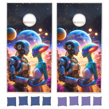 Alien & Robot Wedding – Futuristische Sci-Fi Liefd