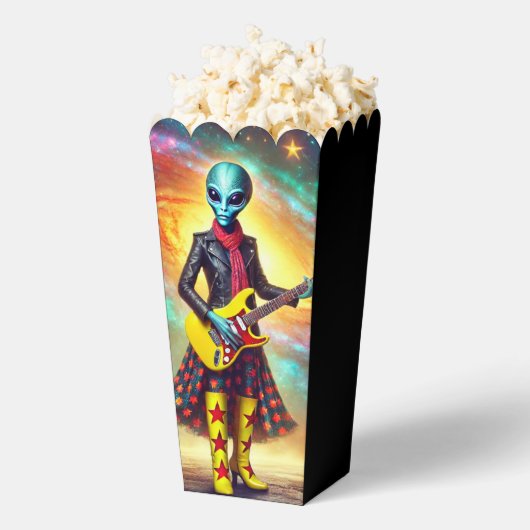 Alien Rockstar Bedankdoosjes (Popped)