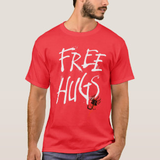 Alien Romulus Xenomorph Facehugger Free Hugs Pullo T-shirt
