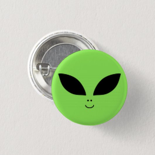 Alien Ronde Button 3,2 Cm (Voorkant /achterkant)