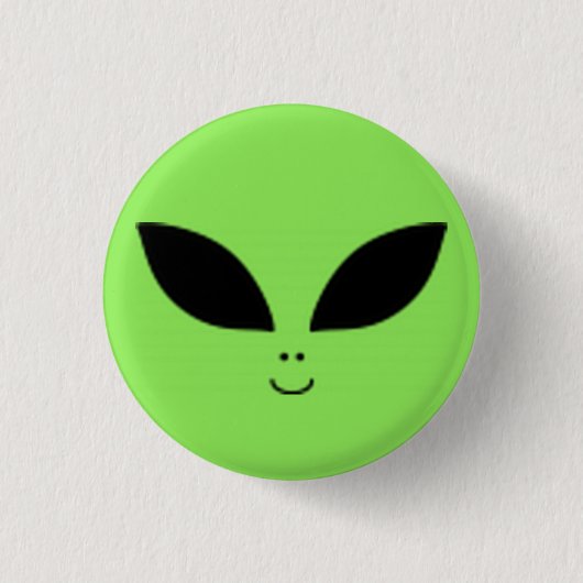 Alien Ronde Button 3,2 Cm (Voorkant)