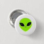 Alien ronde button 3,2 cm (Voorkant /achterkant)