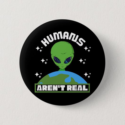 ALIEN RONDE BUTTON 5,7 CM (Voorkant)