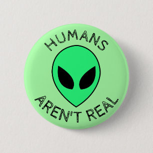 Alien Ronde Button 5,7 Cm