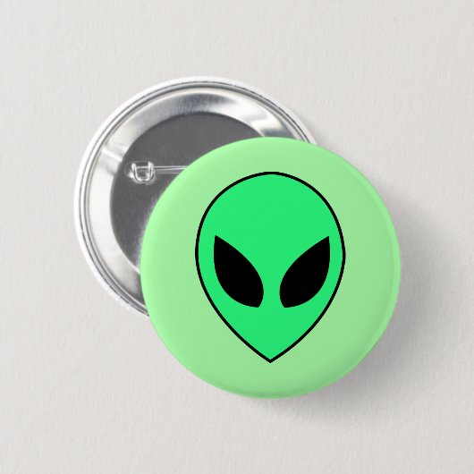 Alien Ronde Button 5,7 Cm (Voorkant /achterkant)
