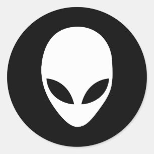 Alien Ronde Sticker