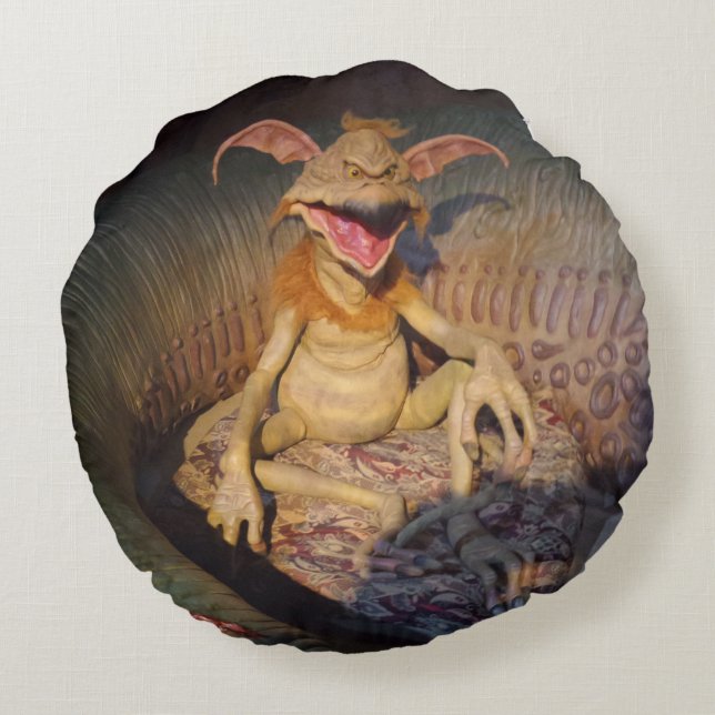 Alien Round Pillow Rond Kussen (Achterkant)