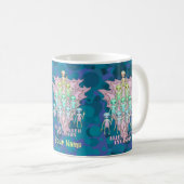Alien Roze Aardinvazie Koffiemok (Voorkant rechts)