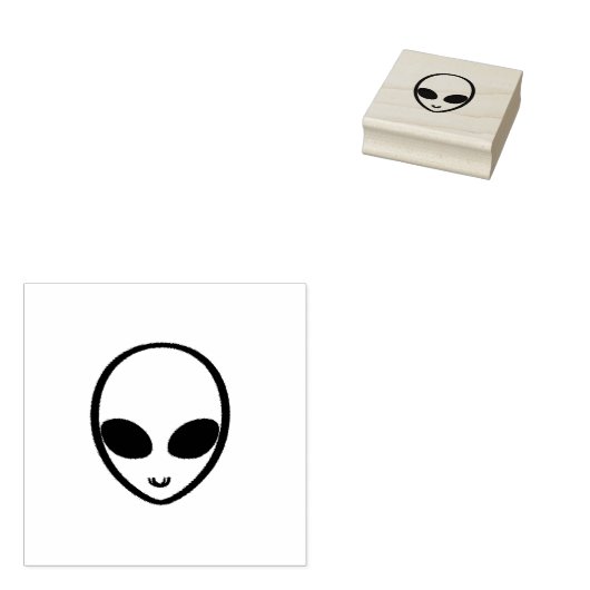 Alien Rubber Stamp Rubberstempel (Gestempeld)