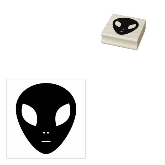 Alien Rubber Stamp Rubberstempel (Gestempeld)
