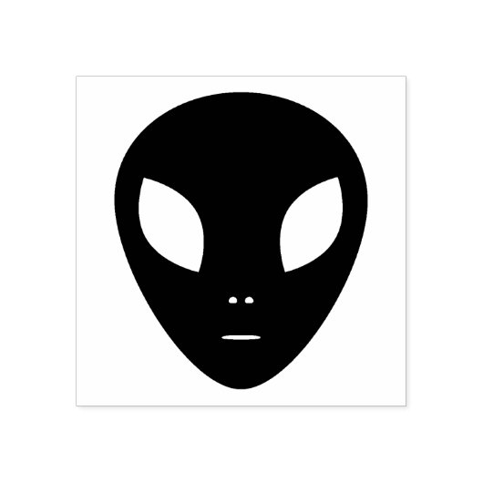 Alien Rubber Stamp Rubberstempel (Afrduk)