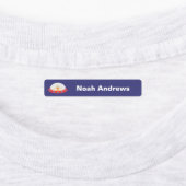 Alien Ruimteschip Iron op naam labels voor school (Aangebracht)