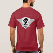 Alien Ruimtesymbool Nummer 2 T-shirt (Achterkant)