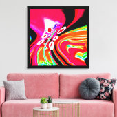 Alien ruimtevaartkunst canvas afdruk (Insitu (Woonkamer))