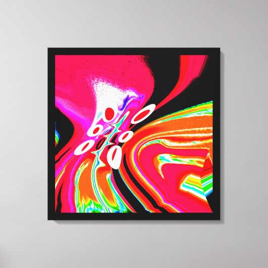 Alien ruimtevaartkunst canvas afdruk (Voorkant)