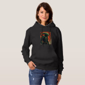 Alien Samurai T-shirt Japans Sci-Fi Design Kleding (Voorkant volledig)