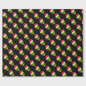 Alien Santa Cadeaupapier (Vlak)