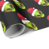 Alien Santa Cadeaupapier (Rol Hoek)
