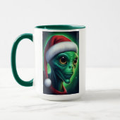 Alien Santa Claus Mok (Links)