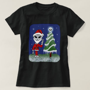 Alien Santa T-shirt