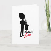 Alien Sax, buitenaardse muzikant Kaart (Voorkant)