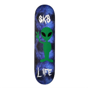 Alien-schaatsen dek persoonlijk skateboard