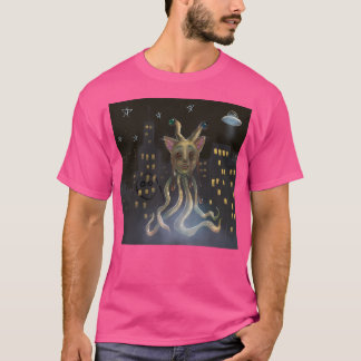 Alien schreeuwt om de anderen t-shirt