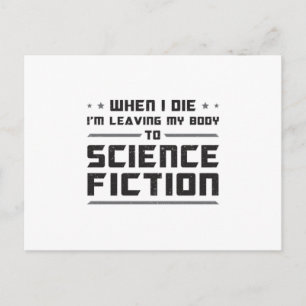 Alien Science Fiction Day Space Science Gift Idee Briefkaart