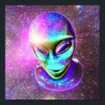 Alien Science fiction Poster<br><div class="desc">Science fiction Poster Alien Space Futuristic Beauful color Realistic Art</div>