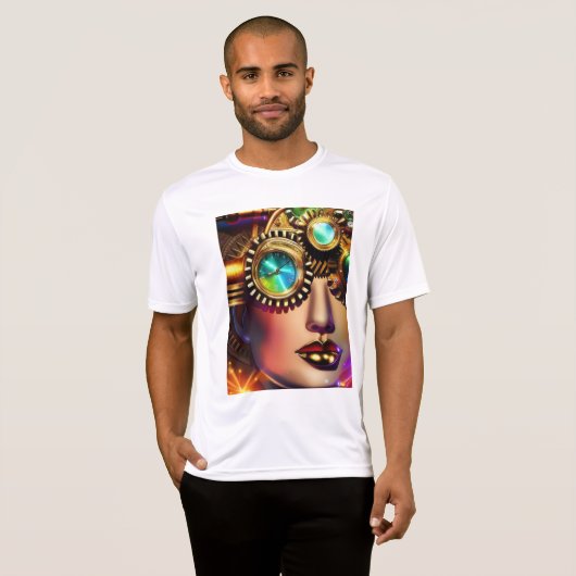 Alien Science fiction T-Shirt (Voorkant volledig)