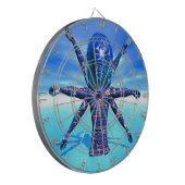 Alien Sculpture Dartbord (Voorkant Links)