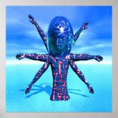 Alien Sculpture Poster (Voorkant)