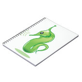 Alien SeaHorse Vector Notitieboek (Linkerzijde)