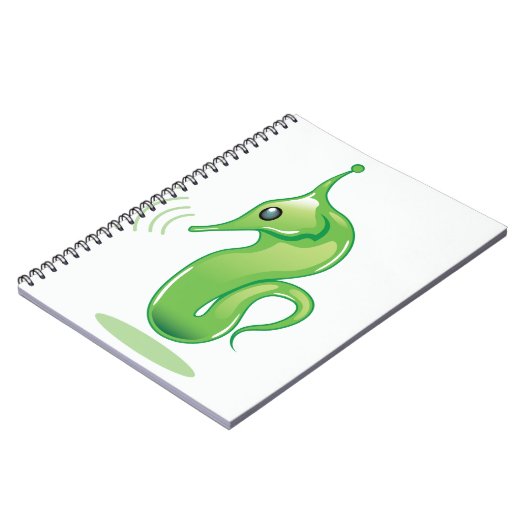 Alien SeaHorse Vector Notitieboek (Linkerzijde)