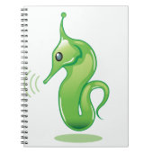 Alien SeaHorse Vector Notitieboek (Voorkant)