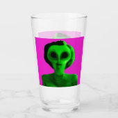 Alien Self Portrait Glas (Voorkant)
