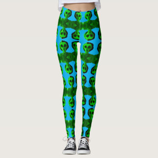 Alien Self Portrait Leggings