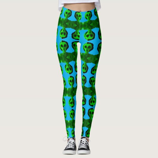 Alien Self Portrait Leggings (Voorkant)