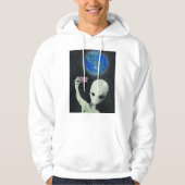 Alien Selfie Hoodie (Voorkant)