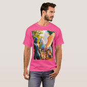 Alien Selfie met Pegasus T-shirt (Voorkant volledig)