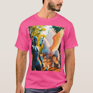 Alien Selfie met Pegasus T-shirt