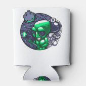 Alien Selfie Snap voor Astronomeer Teacher Space F Blikjeskoeler (Achterkant)