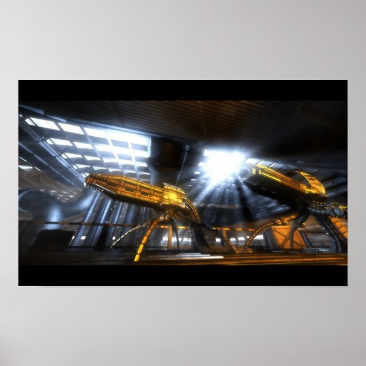 Alien Sentry Pistool Poster (Voorkant)