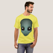 Alien Shirt Biologische Alien T-shirt Leuke ET Top (Voorkant volledig)